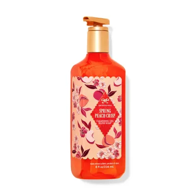 Spring Peach Crisp Cleansing Gel Hand Soap
