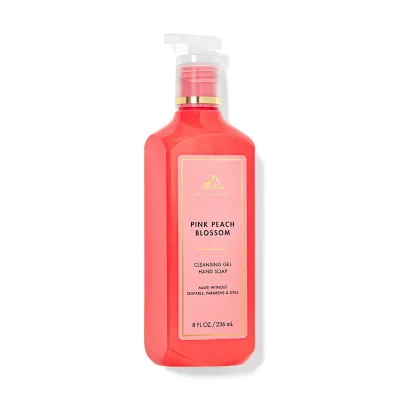 Pink Peach Blossom Cleansing Gel Hand Soap
