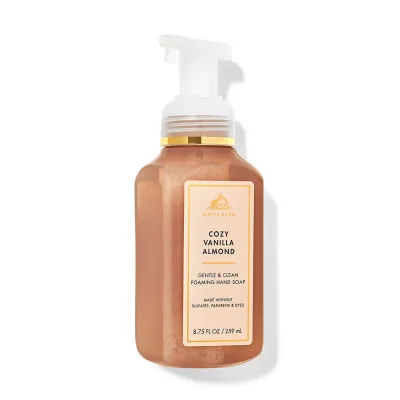 Cozy Vanilla Almond Gentle & Clean Foaming Hand Soap