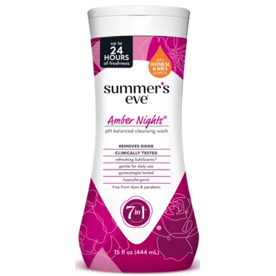 Summer's Eve Amber Nights Feminine Wash with Oat & Shea Extracts