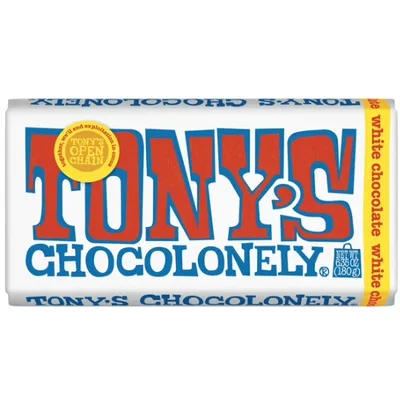 Tony's Chocolonely White Chocolate Bar
