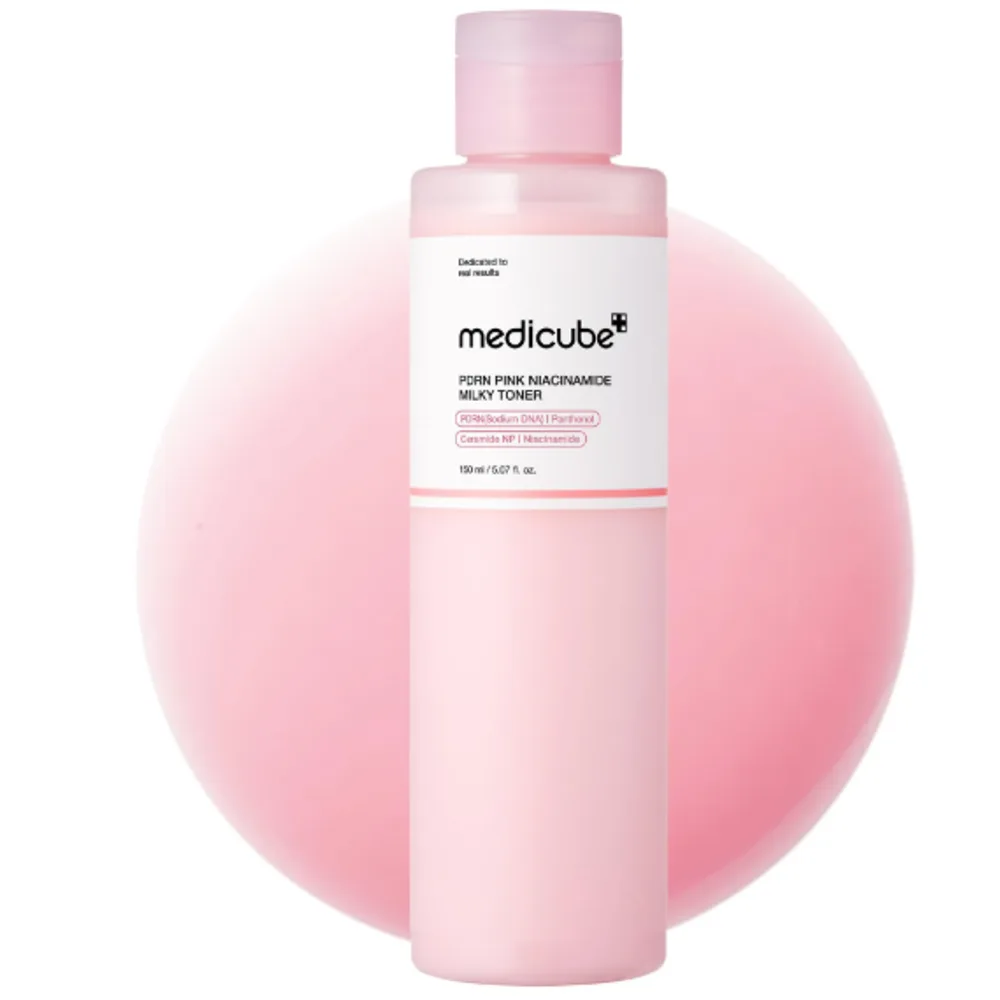 Medicube PDRN Pink Niacinamide TMA2 Milky Toner