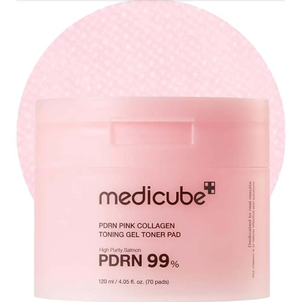 Medicube PDRN Pink Collagen Gel Toner Pad