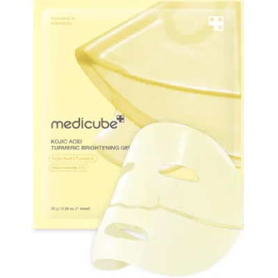 Medicube Kojic Acid Turmeric Brightening Gold Jelly Gel Mask