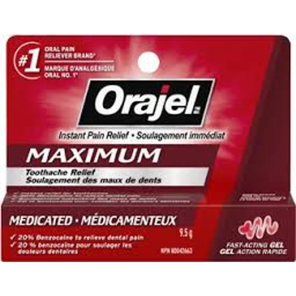 Orajel Instant Toothache Pain Relief Liquid