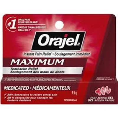Orajel Instant Toothache Pain Relief Liquid