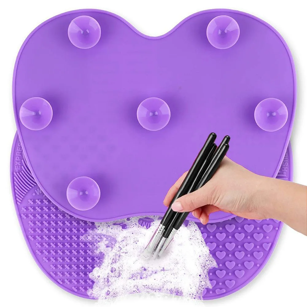 Makeup Brush Cleaning Mat Esarora Makeup Brush Cleaner