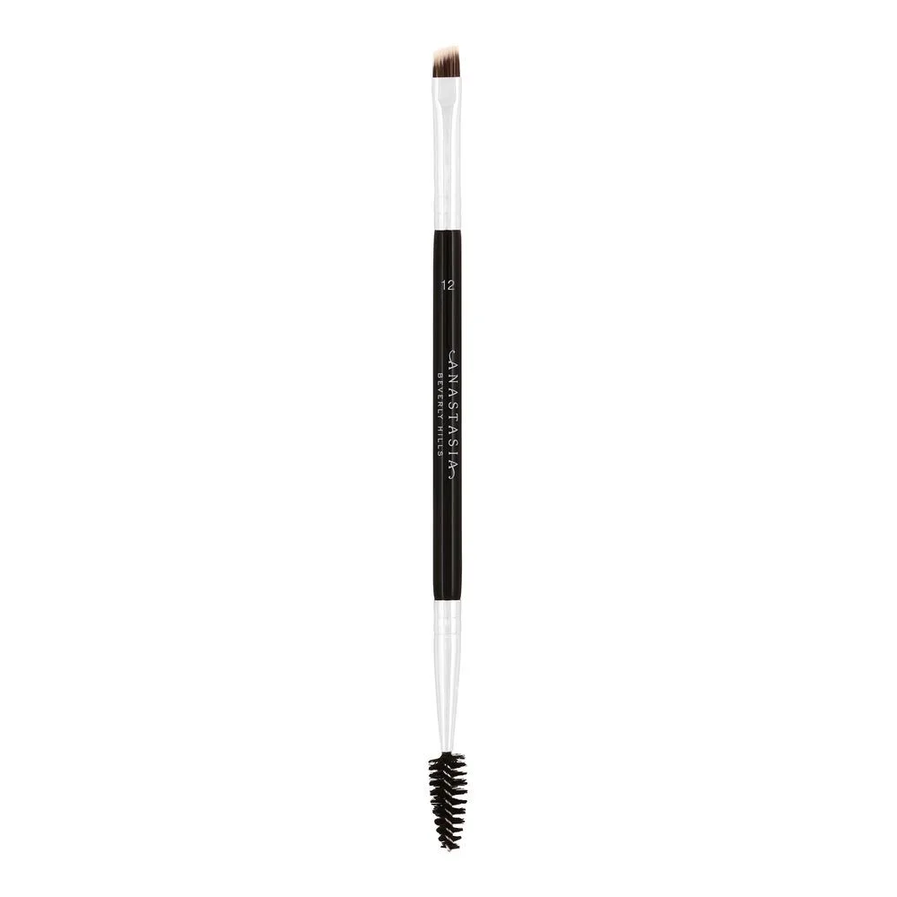 Anastasia Beverly Hills Dual-Ended Firm Angled Eyebrow Brush #12